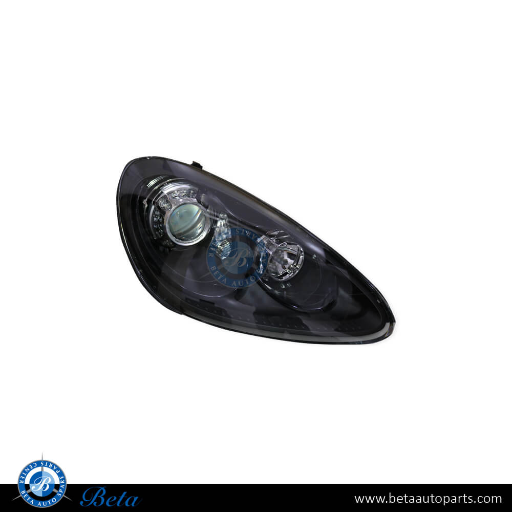 Right Side Headlamp Adaptive Xenon Balck for Porsche Cayenne 2011-2014 models, Part Number 95863128200 Right Side Headlamp Adaptive Xenon Balck for Porsche Cayenne 2011-2014 models, Part Number 95863128200